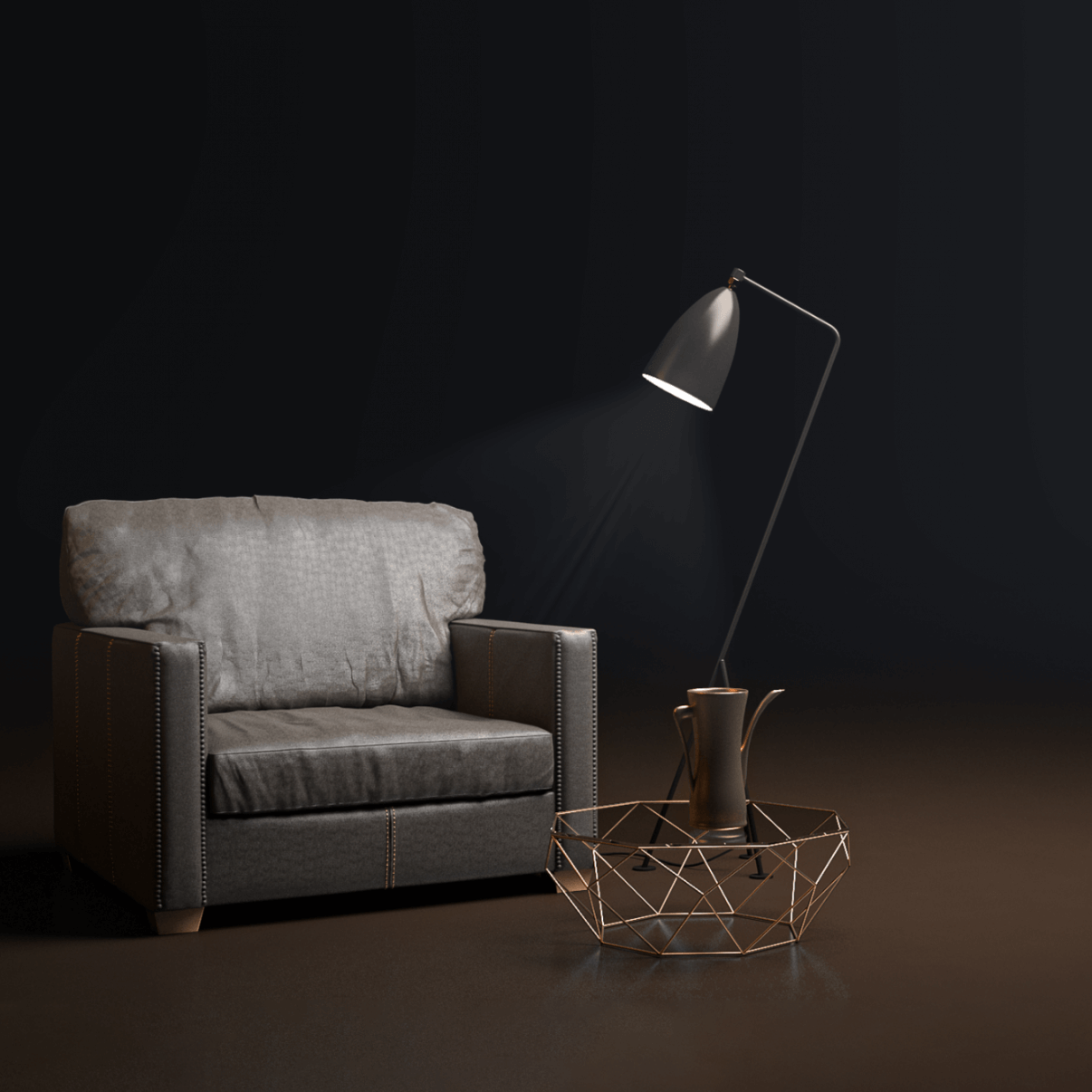 الرندر باستخدام  V-ray